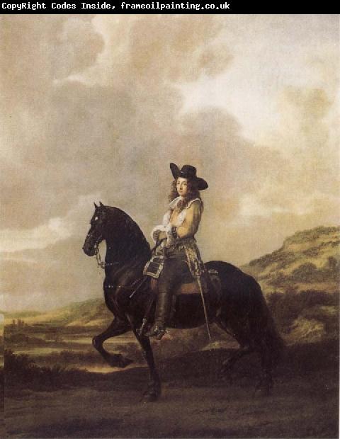 Thomas De Keyser Equestrian Portrait of Pieter Schout
